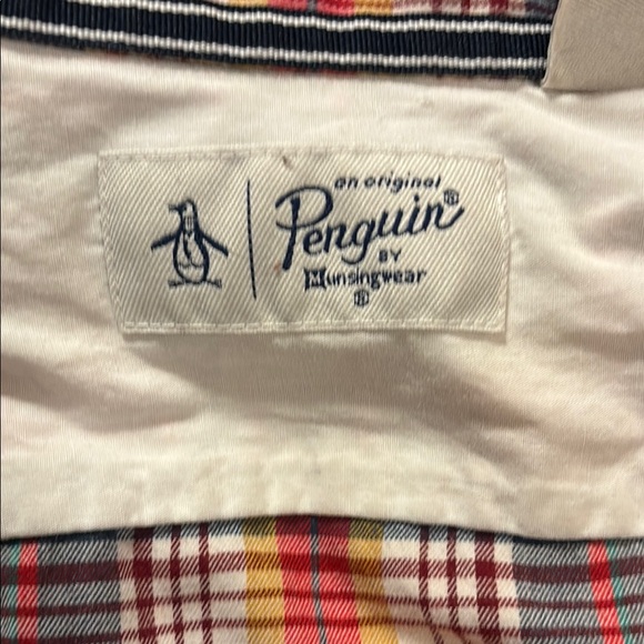 Original Penguin Plaid Shirt - Picture 1 of 5